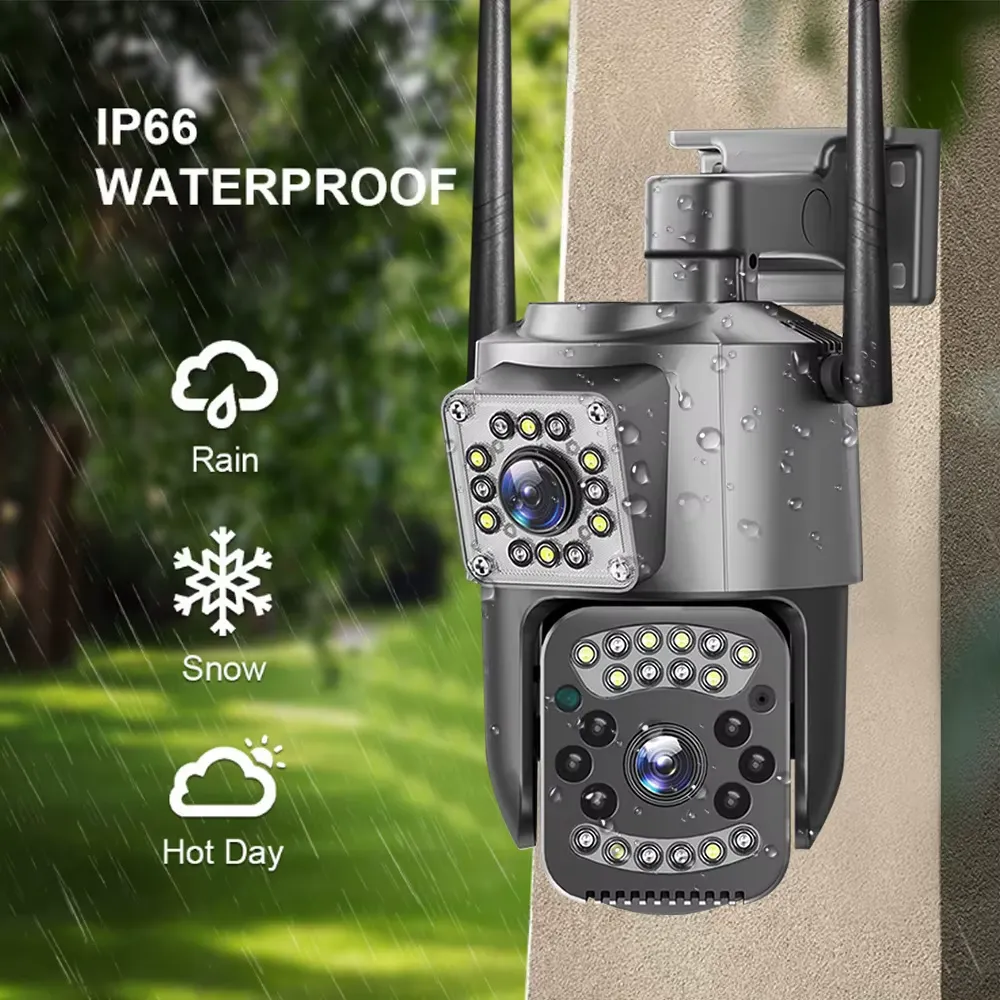 Camera de Supraveghere V380 4G WiFi – Monitorizare Inteligenta, Full HD, Detectie Miscare - Image 2